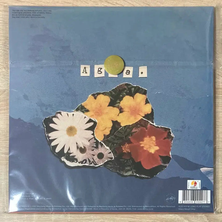 [BUNJANG] Hyungseon Damdi+Agfa LP / 형선 - Damdi+Agfa. 미개봉 LP 판매