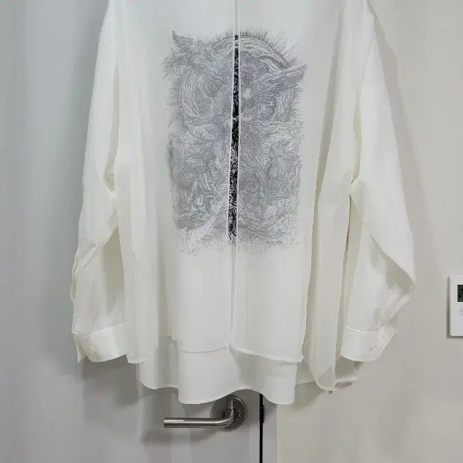 [BUNJANG] Songzio Veiled Arc Angel Shirt / 송지오컬렉션 베일드 아크엔젤셔츠.