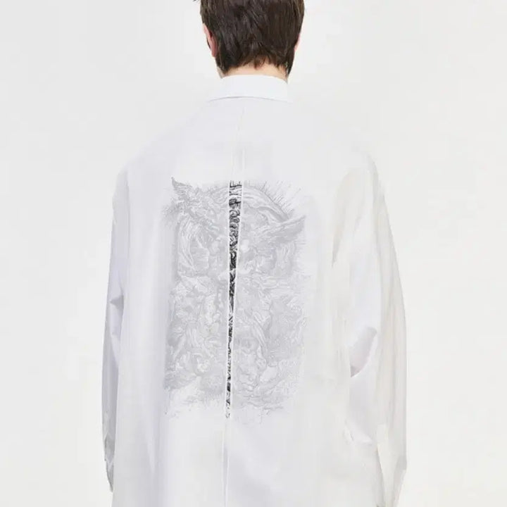 [BUNJANG] Songzio Veiled Arc Angel Shirt / 송지오컬렉션 베일드 아크엔젤셔츠.