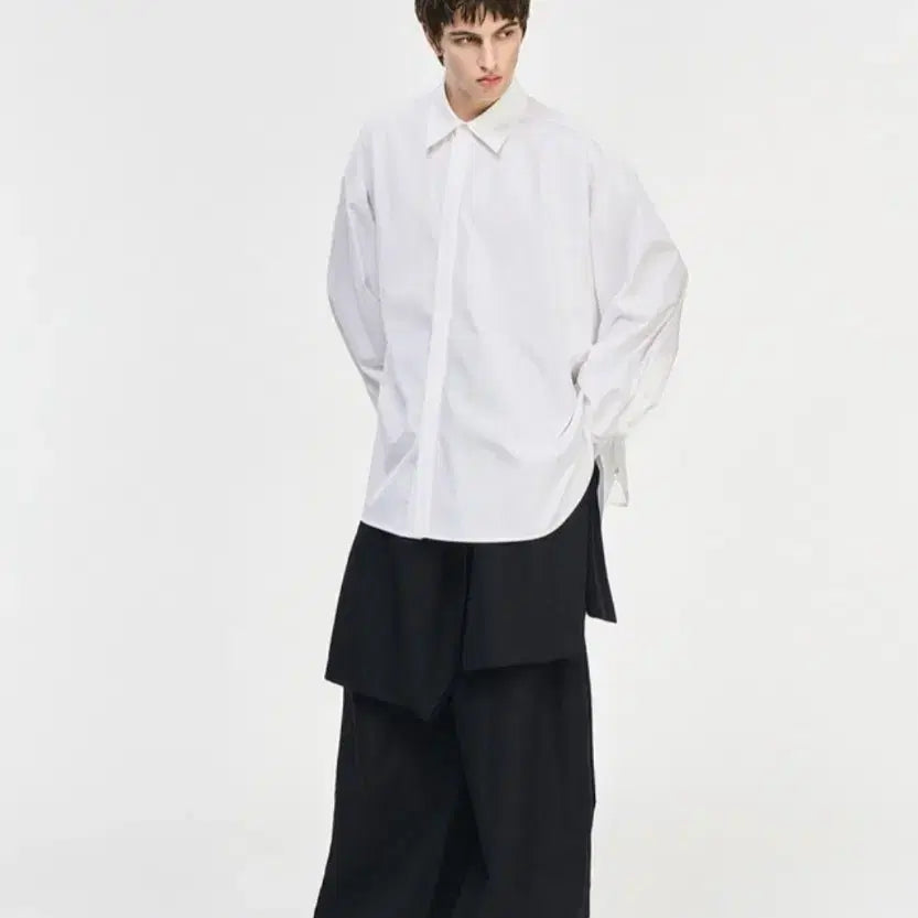 [BUNJANG] Songzio Veiled Arc Angel Shirt / 송지오컬렉션 베일드 아크엔젤셔츠.