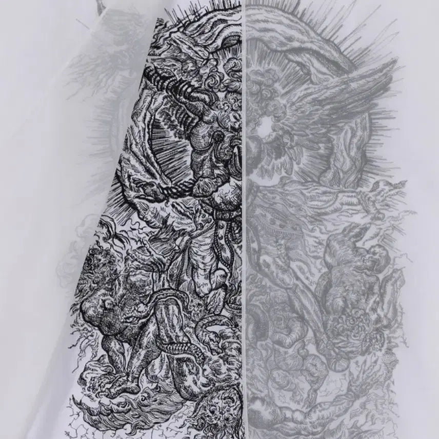 [BUNJANG] Songzio Veiled Arc Angel Shirt / 송지오컬렉션 베일드 아크엔젤셔츠.