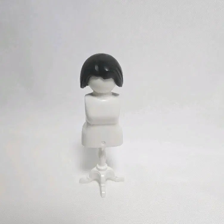 [BUNJANG] Playmobil Black Haired Woman Figure / 플레이모빌 소품_여성 검정 단발 머리