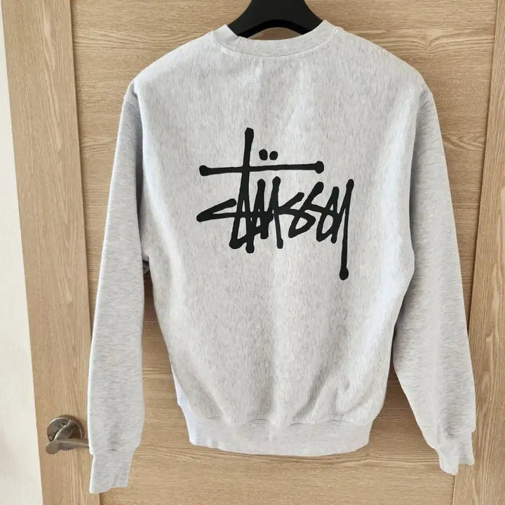 [BUNJANG] Stussy Gray Sweatshirt / 스투시 맨투맨 티셔츠 그레이