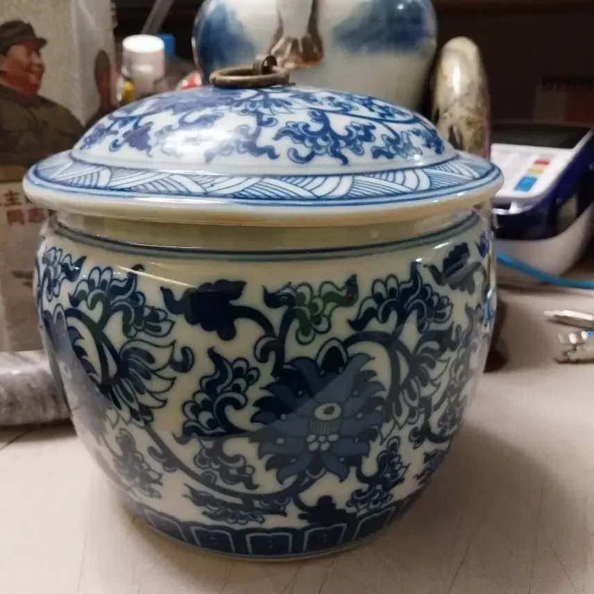 [BUNJANG] Ceramic Vase / 청화백자 도자기 합