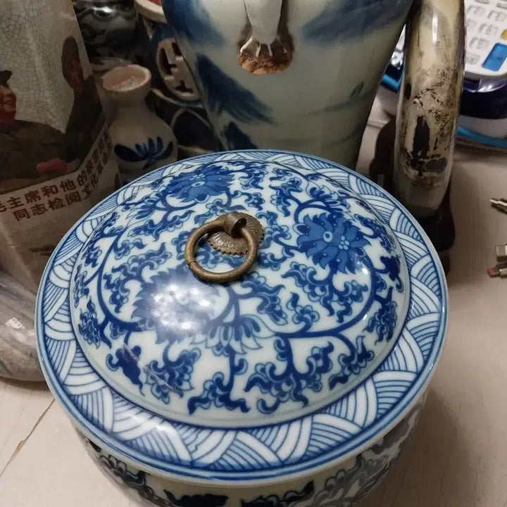 [BUNJANG] Ceramic Vase / 청화백자 도자기 합