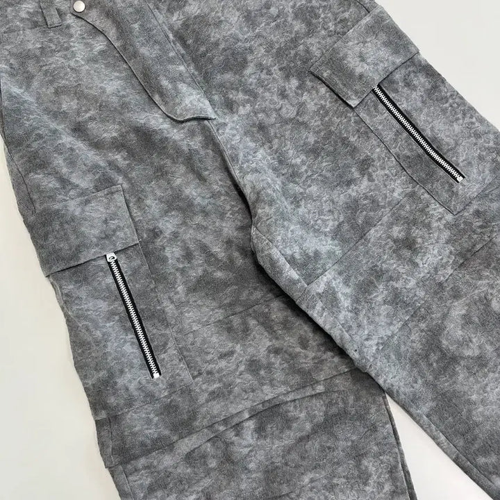 [BUNJANG] Allens Jacquard Cargo Pants / [정품] 알렌느 자카드  카고 멀티 팬츠