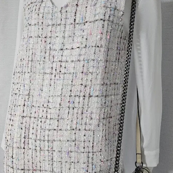 [BUNJANG] Wool Jacquard Lined Dress / 새수준 모직 자크 안감 원피스...