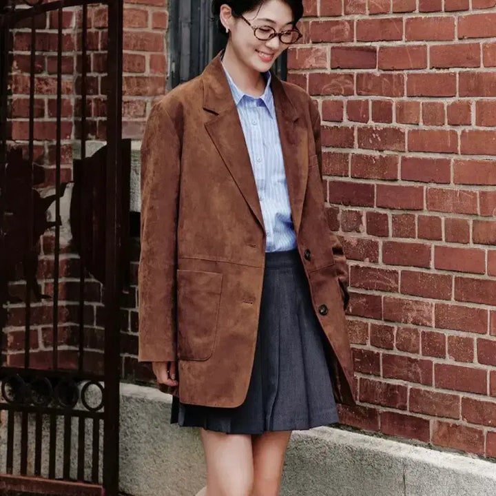 [BUNJANG] SPAO Pleats Mini Skirt Dark Gray M / 스파오 플리츠 미니 스커트 다크그레이M