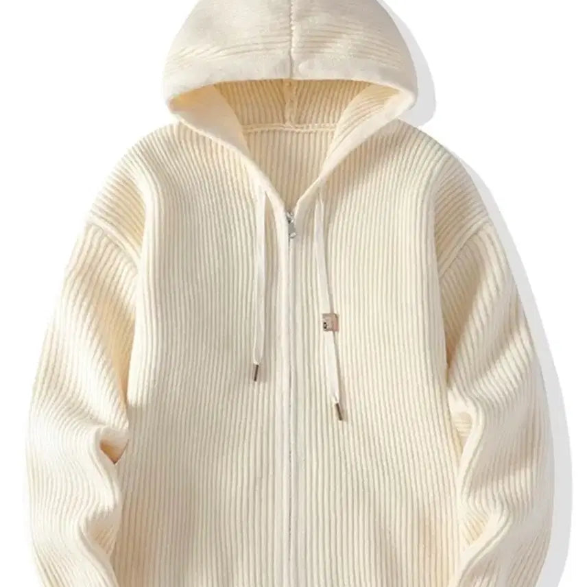 [BUNJANG] Hooded Knit Cardigan / 테무 후드니트 가디건 가을/겨울 옷 양도 판매