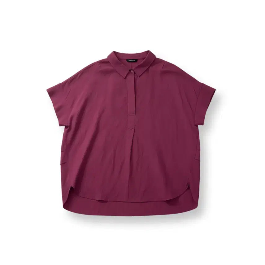 [BUNJANG] Pink Back Ribbon Blouse / 핑크 뒷리본 가오리 블라우스