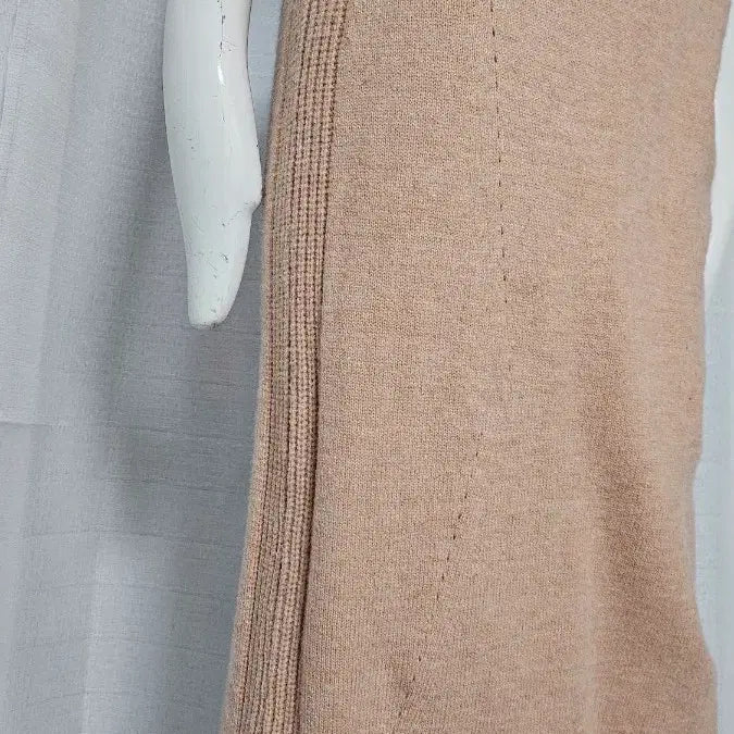 [BUNJANG] Orange Knit Long Skirt Size 33-40 / 도톰 상태굿 연주황니트 롱치마..반품 33-40 길이 84