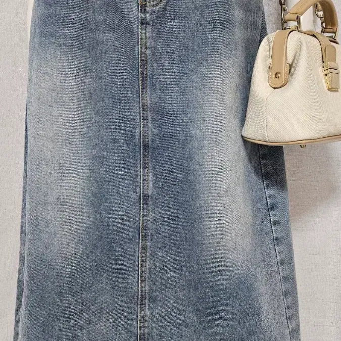 [SOLD OUT] 상태굿 데님 롱치마...택 XXL 반품 42 길이 88