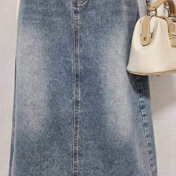 [SOLD OUT] 상태굿 데님 롱치마...택 XXL 반품 42 길이 88