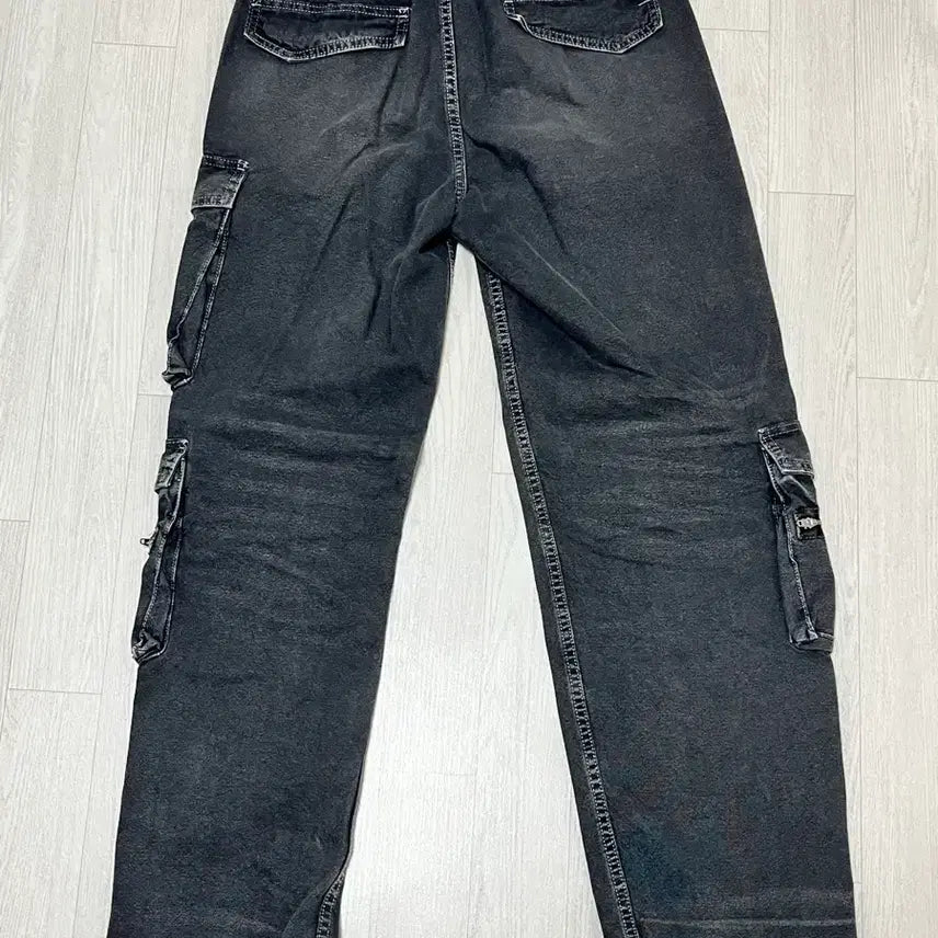 [BUNJANG] Zara Multi Pocket Cargo Denim Gray 30 / 자라 멀티 포켓 카고 데님 그레이 30