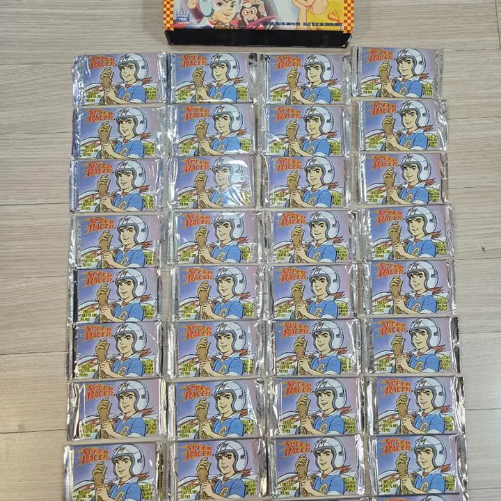 [BUNJANG] Speed Racer Vintage Trading Card 35-Pack / 스피드 레이서(일본명: 마하 GoGoGo)'빈티지 트레이딩 카드 35팩