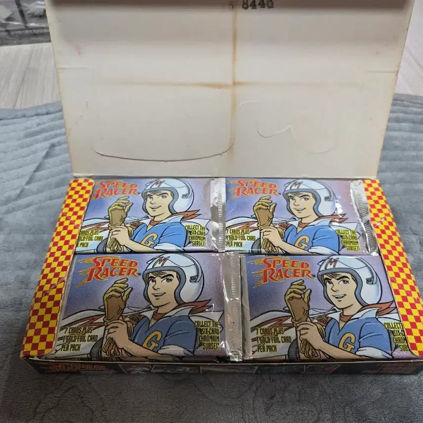 [BUNJANG] Speed Racer Vintage Trading Card 35-Pack / 스피드 레이서(일본명: 마하 GoGoGo)'빈티지 트레이딩 카드 35팩