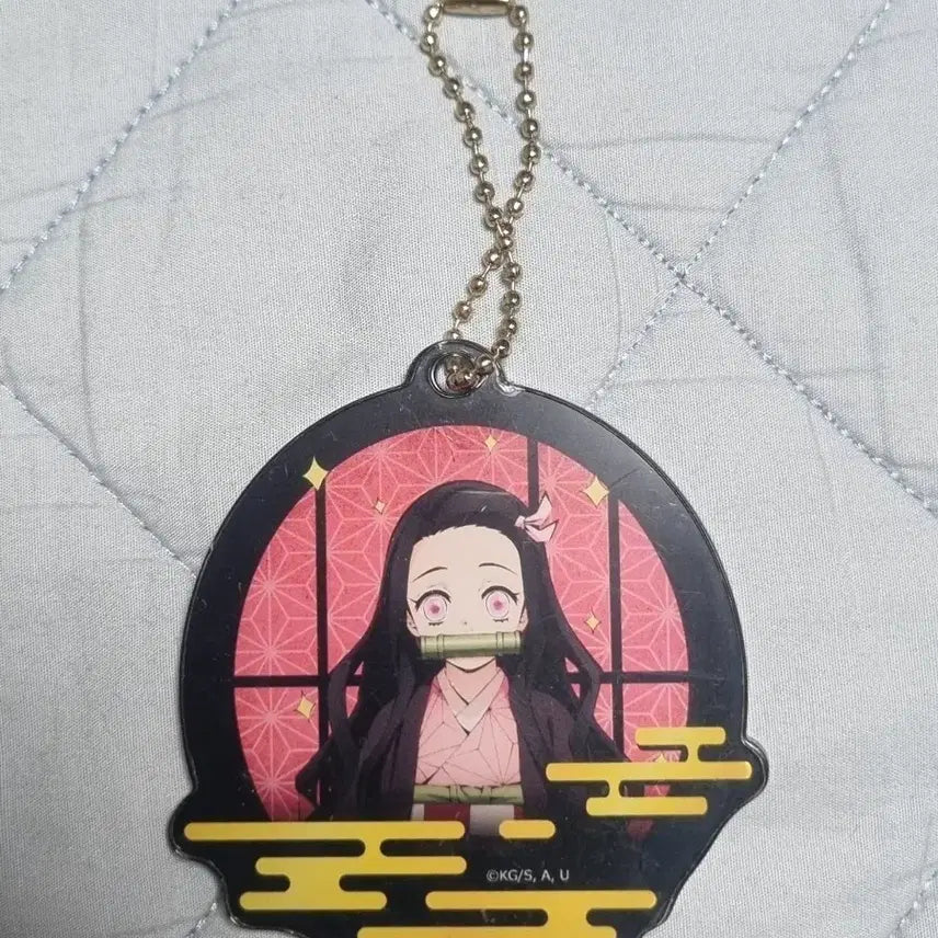 [BUNJANG] Demon Slayer Nezuko Acrylic Keyring / 귀멸의 칼날 네즈코 아크릴 키링