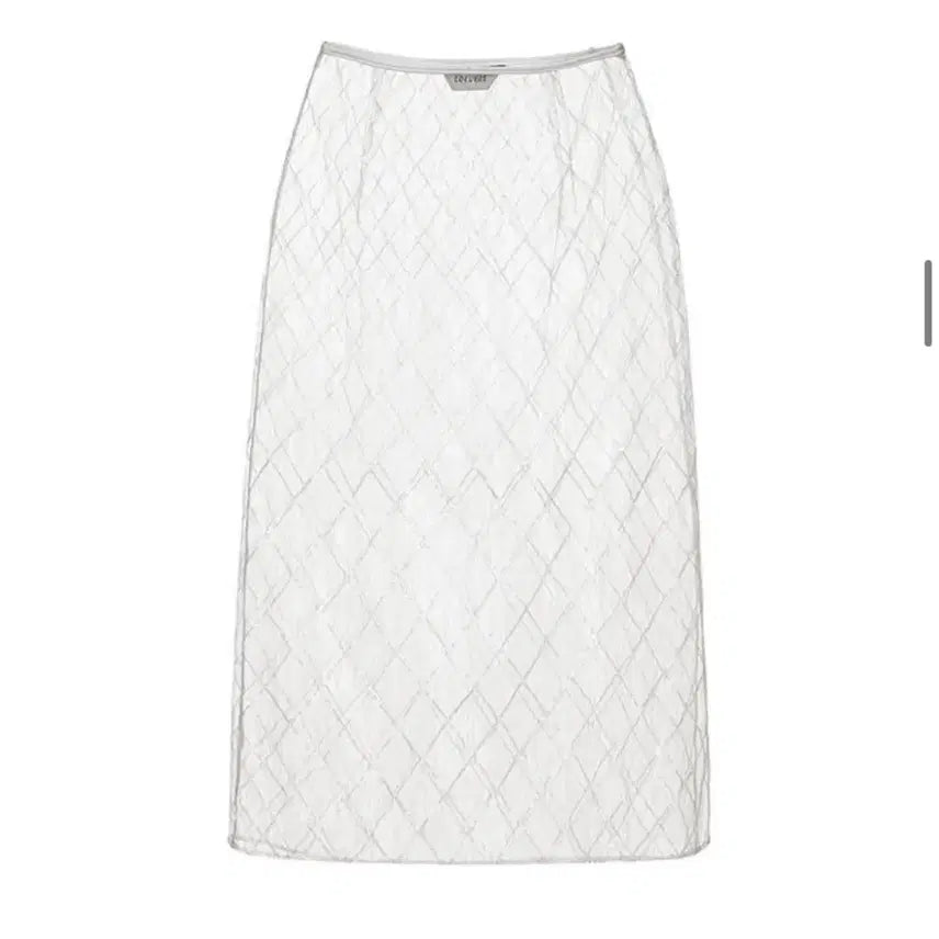 [BUNJANG] Le Louvre Squares Spangle Layered Skirt / 루에브르 스퀘어스팽클 레이어드스커트 (SW4MS757)