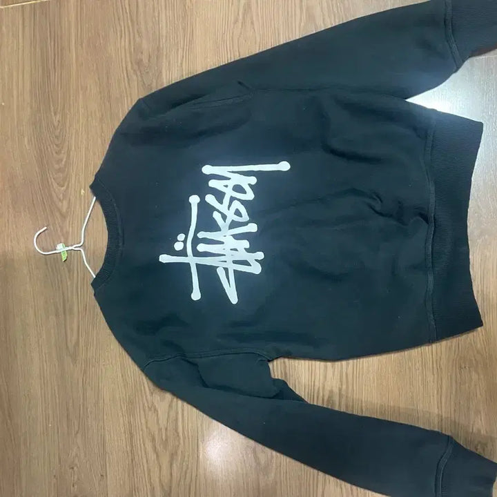 [BUNJANG] Stussy Black M Sweatshirt / 스투시 맨투맨 블랙 m