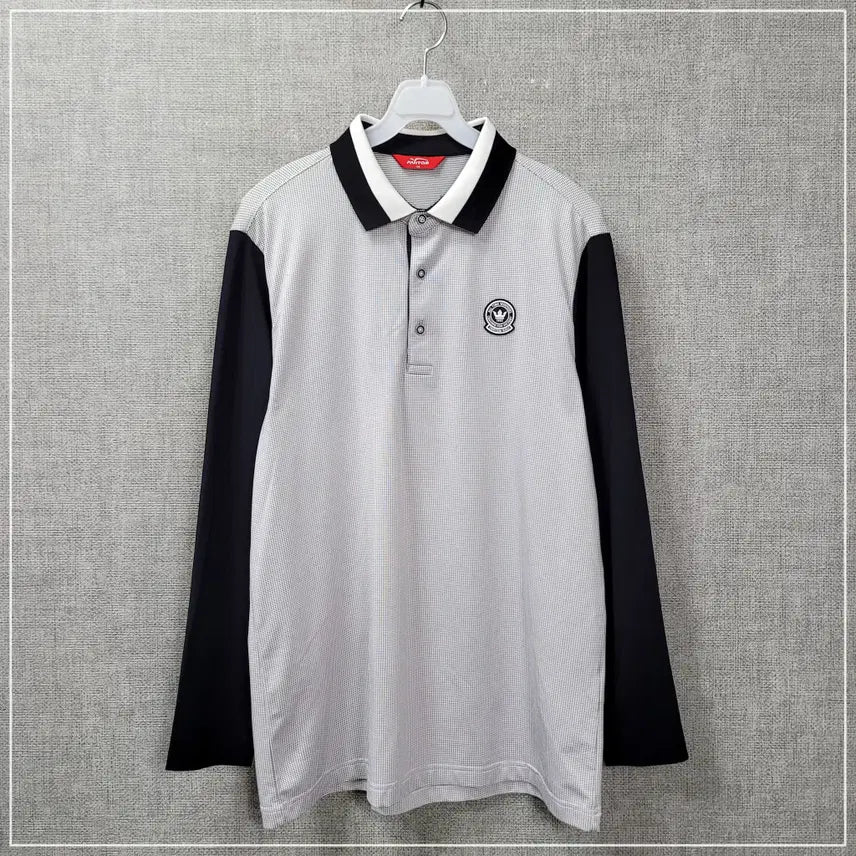 [BUNJANG] Phantom Golf Long Sleeve Polo Shirt (Men's 100) / 25. 팬텀 골프 긴팔 카라티셔츠 남성100