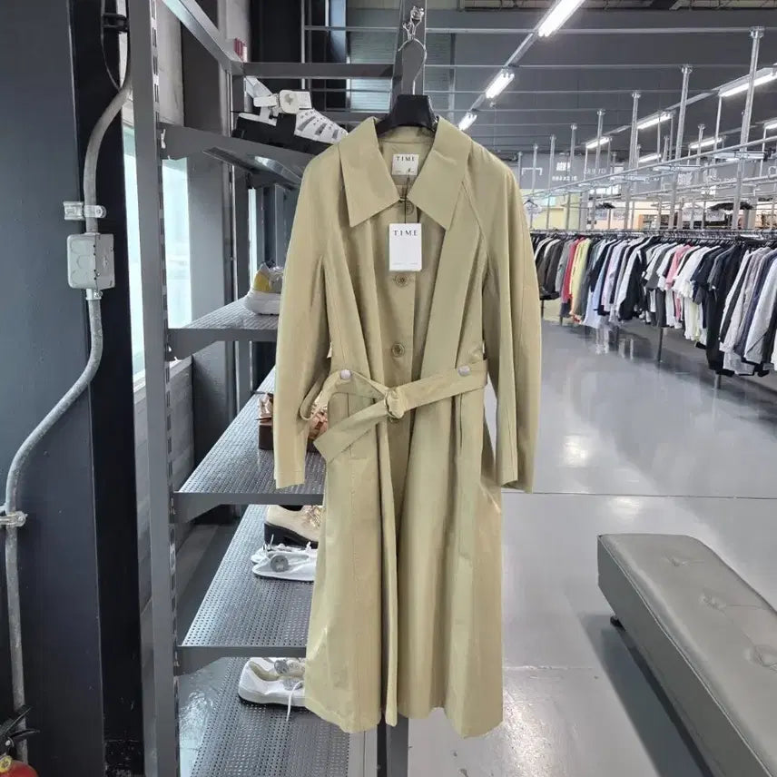 [BUNJANG] Beige Trench Coat / 타임 베이지색 트렌치코트