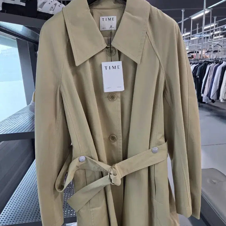 [BUNJANG] Beige Trench Coat / 타임 베이지색 트렌치코트