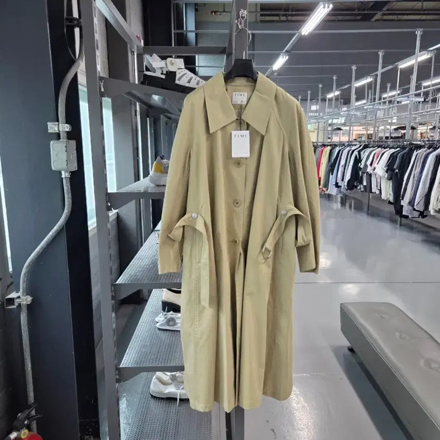 [BUNJANG] Beige Trench Coat / 타임 베이지색 트렌치코트