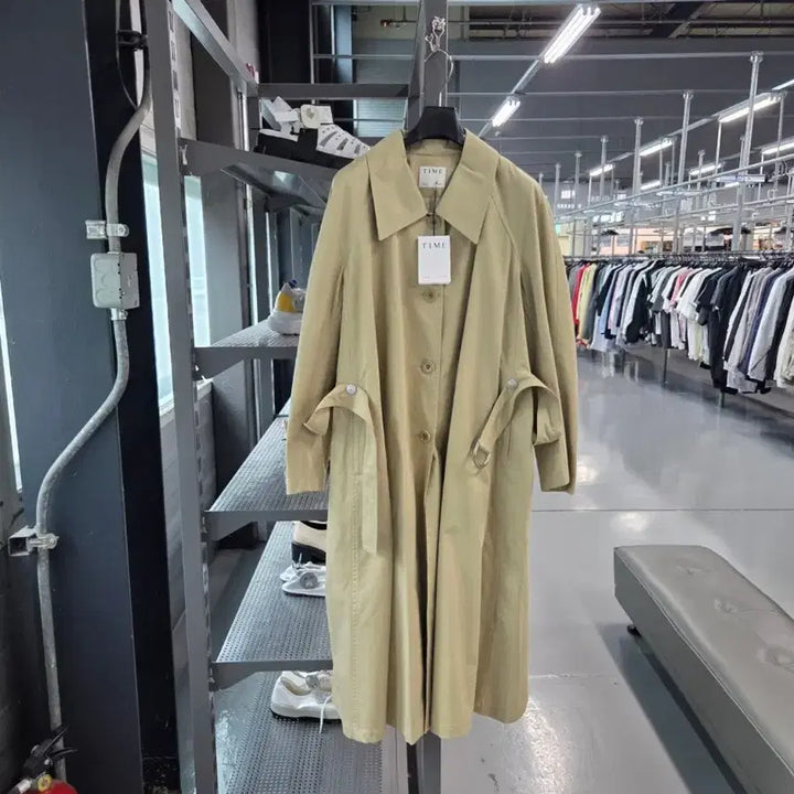 [BUNJANG] Beige Trench Coat / 타임 베이지색 트렌치코트