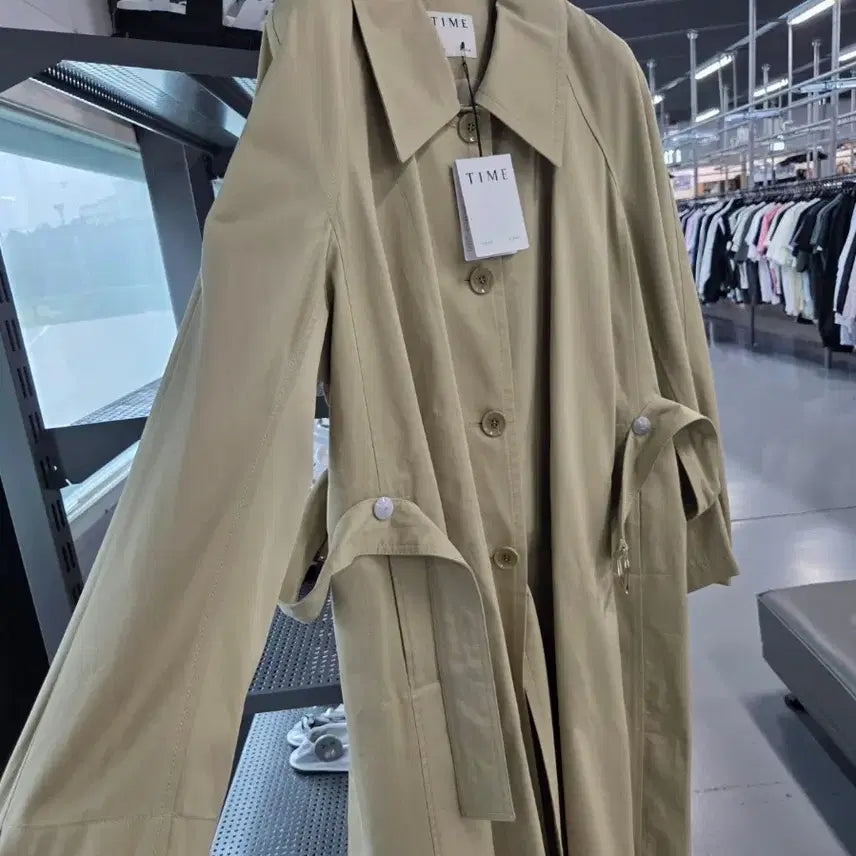 [BUNJANG] Beige Trench Coat / 타임 베이지색 트렌치코트