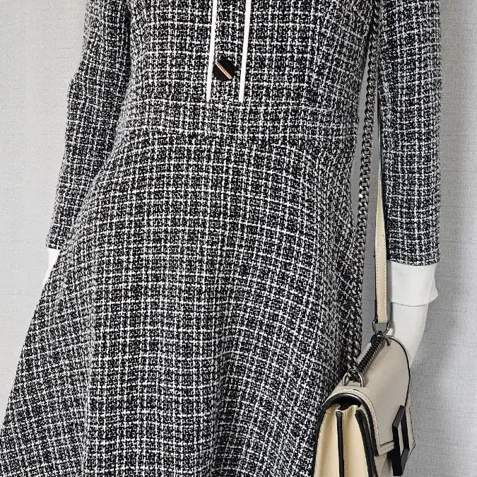 [BUNJANG] CHICLINE Wool Dress / 새옷--CHICLINE 자크 안감 모직 원피스..반품 47 길이 94
