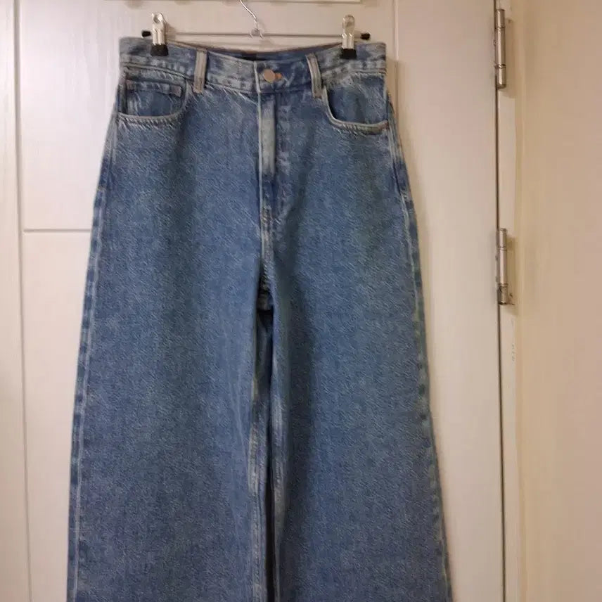 [BUNJANG] Theory Wide Denim / 띠어리 와이드 데님 (택있는 새상품)