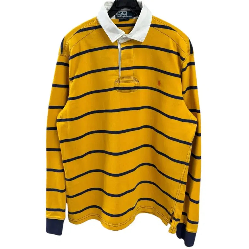[BUNJANG] Polo Ralph Lauren Rugby Shirt / 폴로랄프로렌 럭비 카라티m