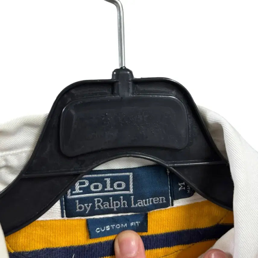 [BUNJANG] Polo Ralph Lauren Rugby Shirt / 폴로랄프로렌 럭비 카라티m
