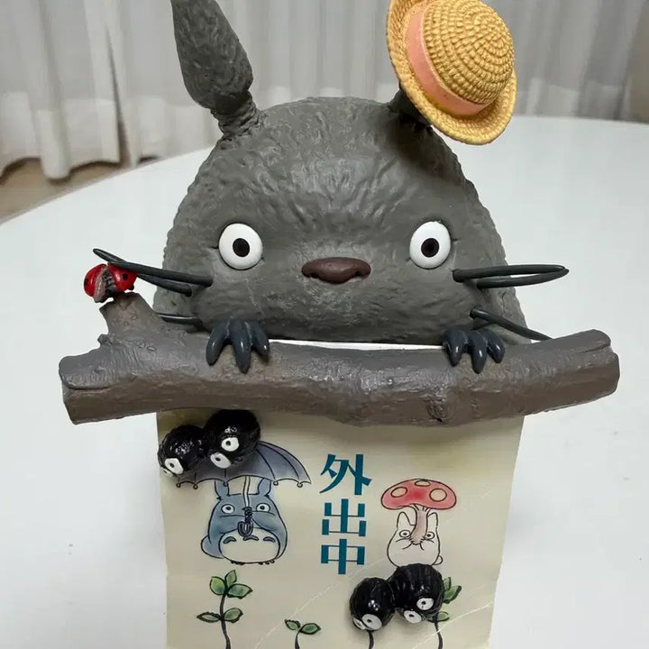 [BUNJANG] Ghibli Totoro 2014 Calendar & Tissue Case Bundle Set / 고전/지브리 토토로 2014 자석 캘린더,보우티슈케이스 일괄