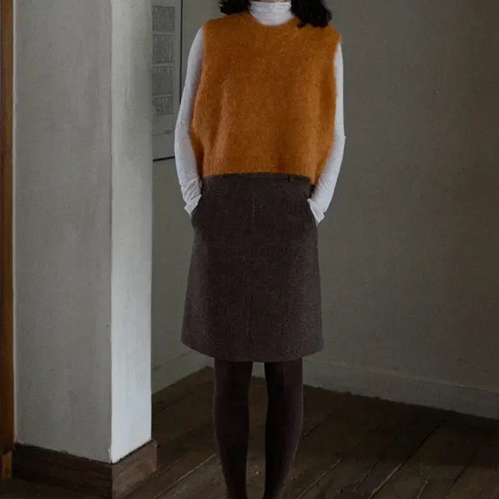 [BUNJANG] Step Around Alpaca Vest / 스텝어라운드 알파카 베스트