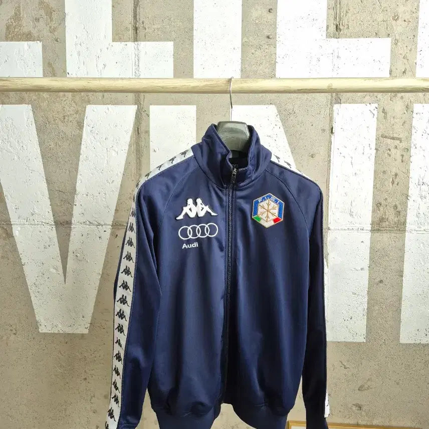 [BUNJANG] Kappa Audi Collaboration Jersey Track Top / 카파 아우디 콜라보 져지트랙탑