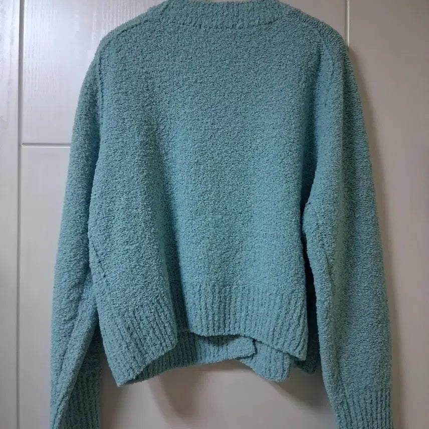 [BUNJANG] SJSJ Poggle Mint Knit Cardigan / SJSJ (뽀글민트)니트 가디건