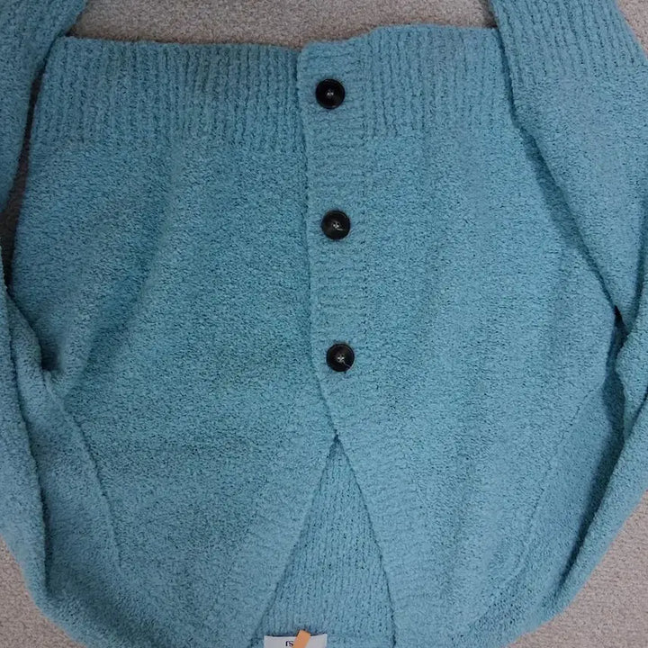 [BUNJANG] SJSJ Poggle Mint Knit Cardigan / SJSJ (뽀글민트)니트 가디건