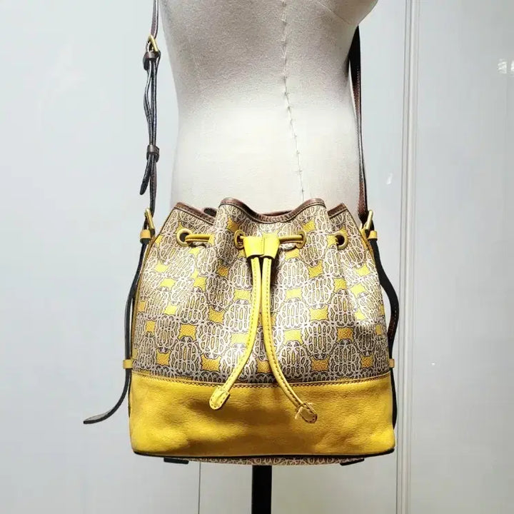 [BUNJANG] Beanpole Bucket Bag / 정품)빈폴 복조리백(버킷백)