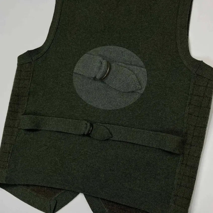 [BUNJANG] Polo Ralph Lauren 90's Hunting Fox Wool Vest / 90's 폴로 랄프로렌 헌팅폭스 건클럽 울베스트 조끼