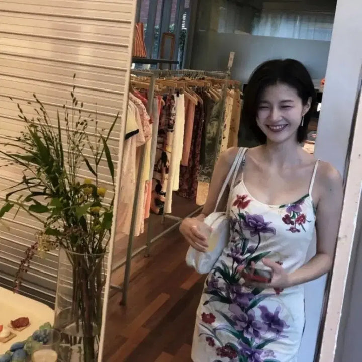 [BUNJANG] NU'EST Baekho IRIS Dress / 누아누 아이리스 드레스 원피스 iris dress 바이올렛