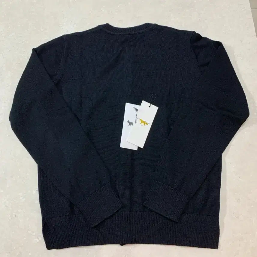 [BUNJANG] Maison Kitsune Double Fox Cardigan - Black (Size M) / [시착 1회] 메종키츠네 더블폭스 가디건 여자 블랙 M 택포 19.8