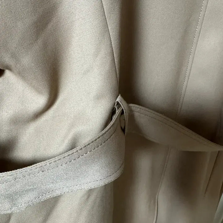 [BUNJANG] In Silence Slouchy Wool Trench Coat Beige M / 인사일런스 슬로시 울 트렌치코트 베이지
