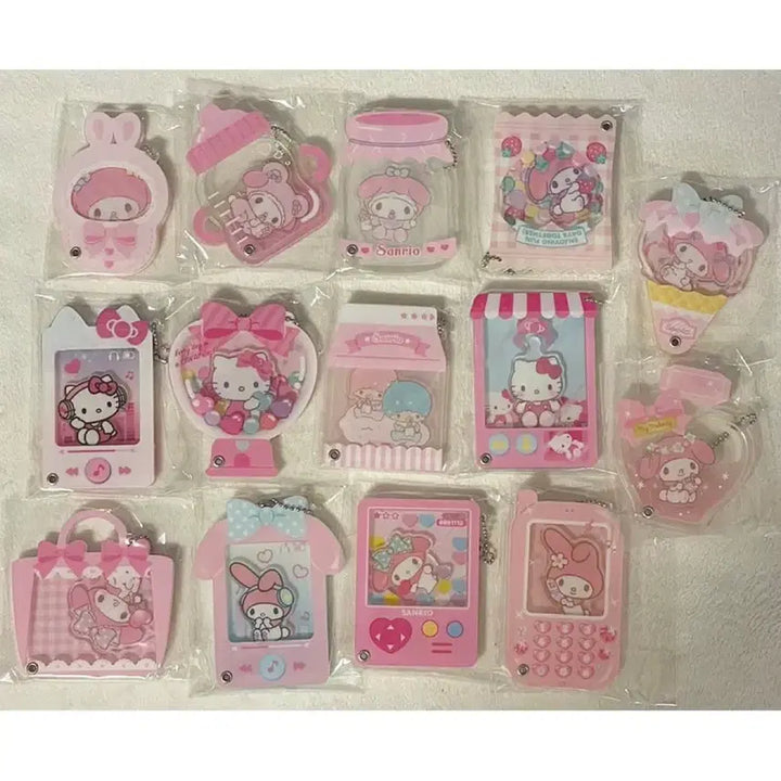 [BUNJANG] Sanrio Acrylic Random Keyring / 산리오 키티 마이멜로디 리틀트윈스타 아크릴 랜덤키링 아크릴챰 커스텀 키링