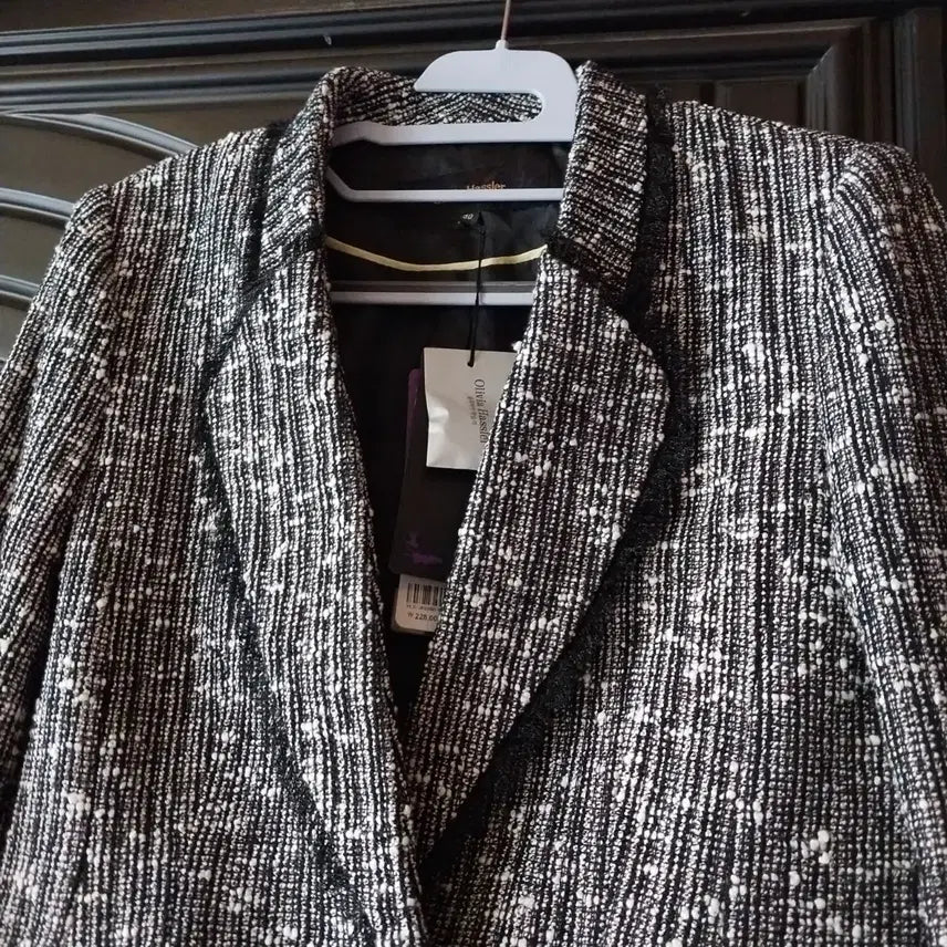 [BUNJANG] Olivia Lauren Tweed Jacket / 올리비아로렌 트위드 여성 자켓