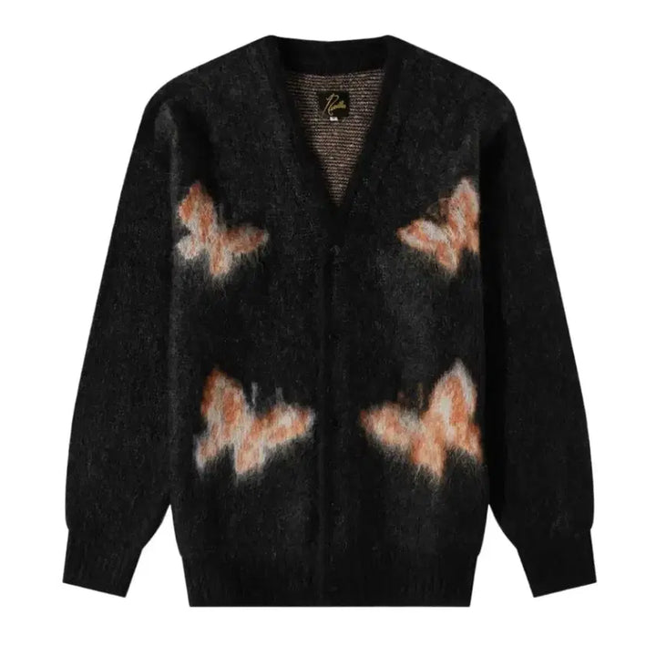 [BUNJANG] Needles x End Papillon Mohair Cardigan / 니들스 x 엔드 모헤어 빠삐용 가디건