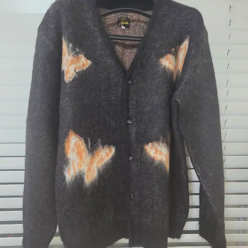 [BUNJANG] Needles x End Papillon Mohair Cardigan / 니들스 x 엔드 모헤어 빠삐용 가디건