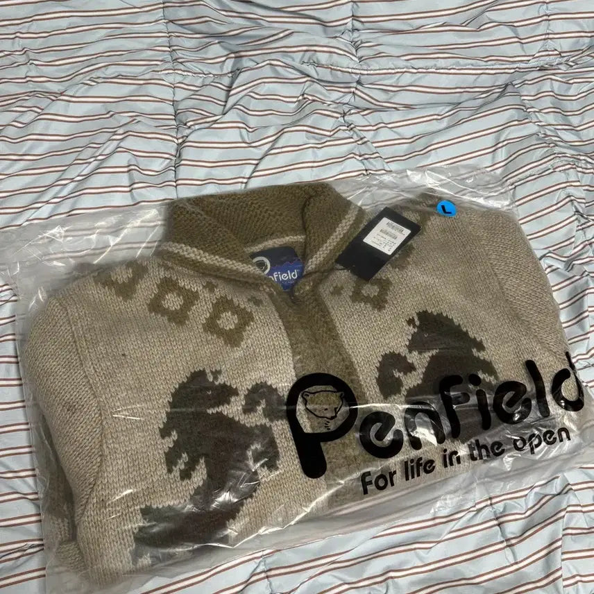 [BUNJANG] Penfield Cowichan Knit Zip-up L / 펜필드 코위찬 니트집업 L