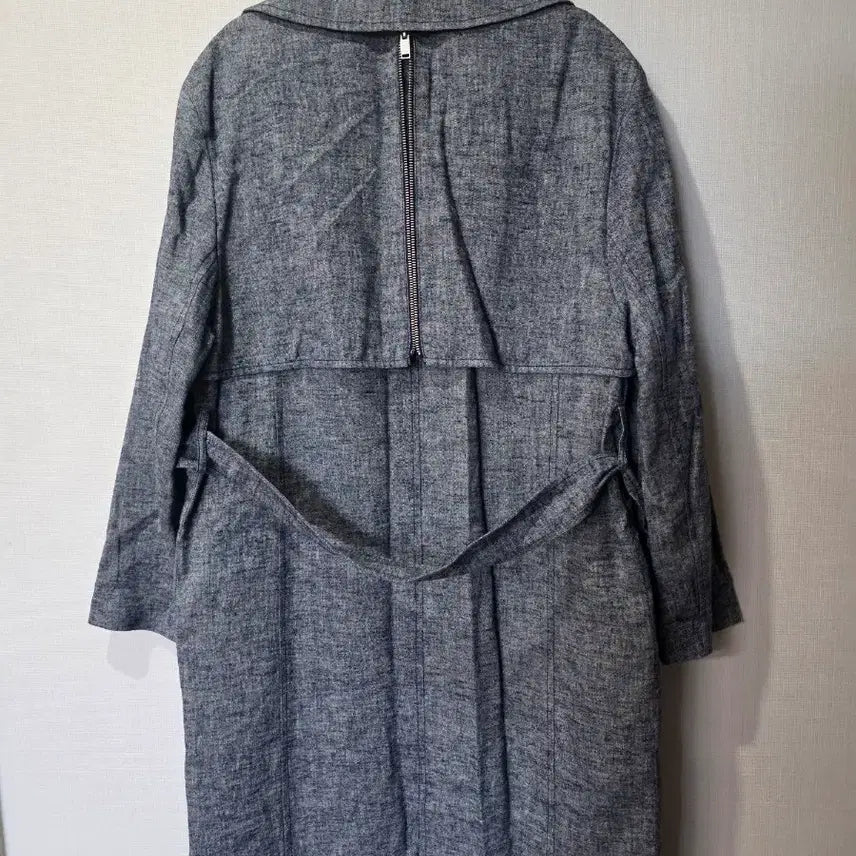 [BUNJANG] Maje Trench Coat Blue / maje 마쥬 트렌치 코트 블루