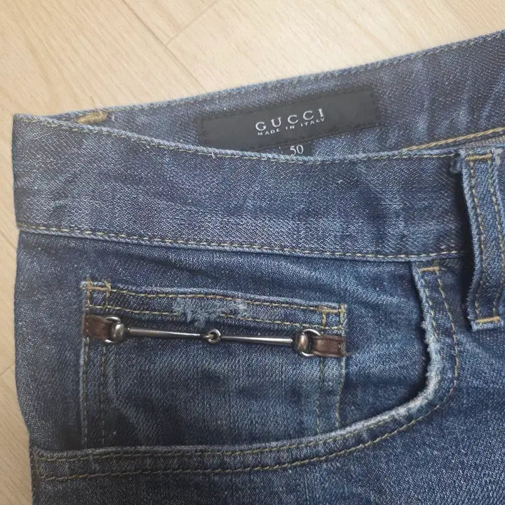 [BUNJANG] Gucci Denim Pants / 구찌 청바지 데님팬츠 50-허리 47.5, 총장 99.5